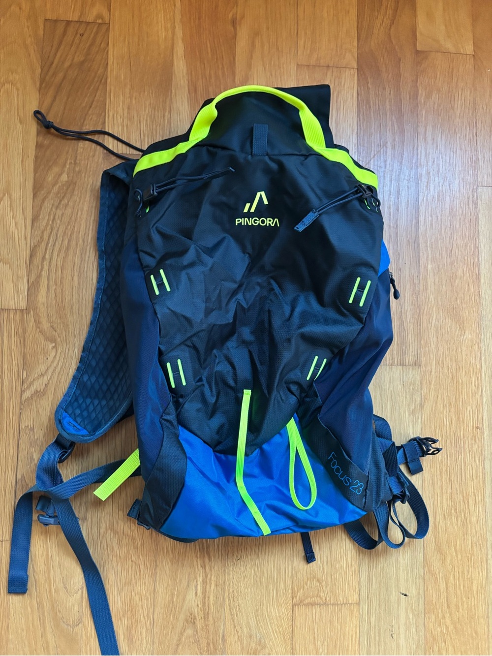 NEW Pingora Blue Daypack with Neon Accents